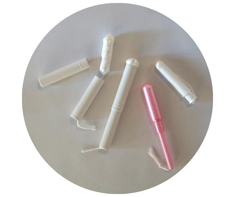 TAMPONS WITH AN APPLICATOR