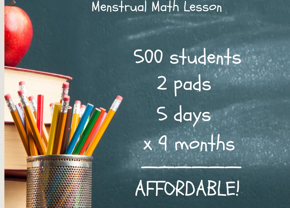 Menstrual Math Lesson
